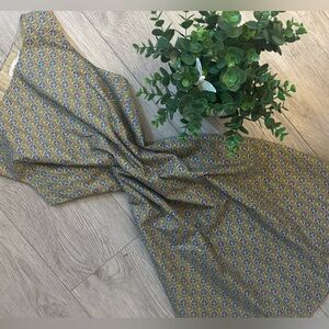 retro GAP Multicolor Geometric Patterned Fabric